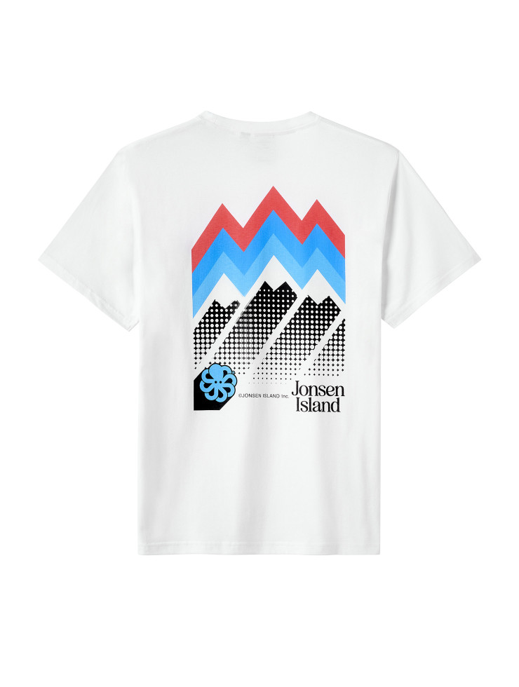 T-SHIRT CLASSIC ZIG ZAG WHITE
