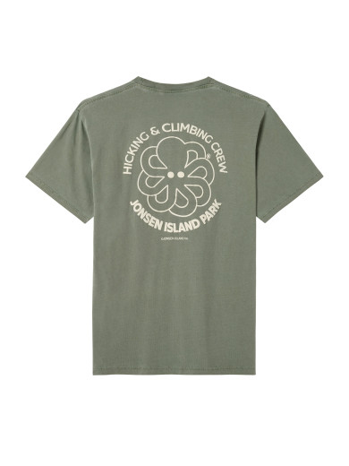 T-SHIRT CLASSIC HIKING CREW GREEN F/O