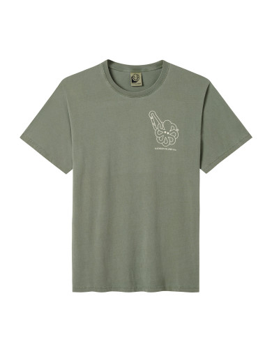 T-SHIRT CLASSIC HIKING CREW GREEN F/O