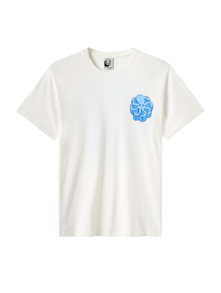 T-SHIRT CLASSIC BIG STONE AGE COCONUT