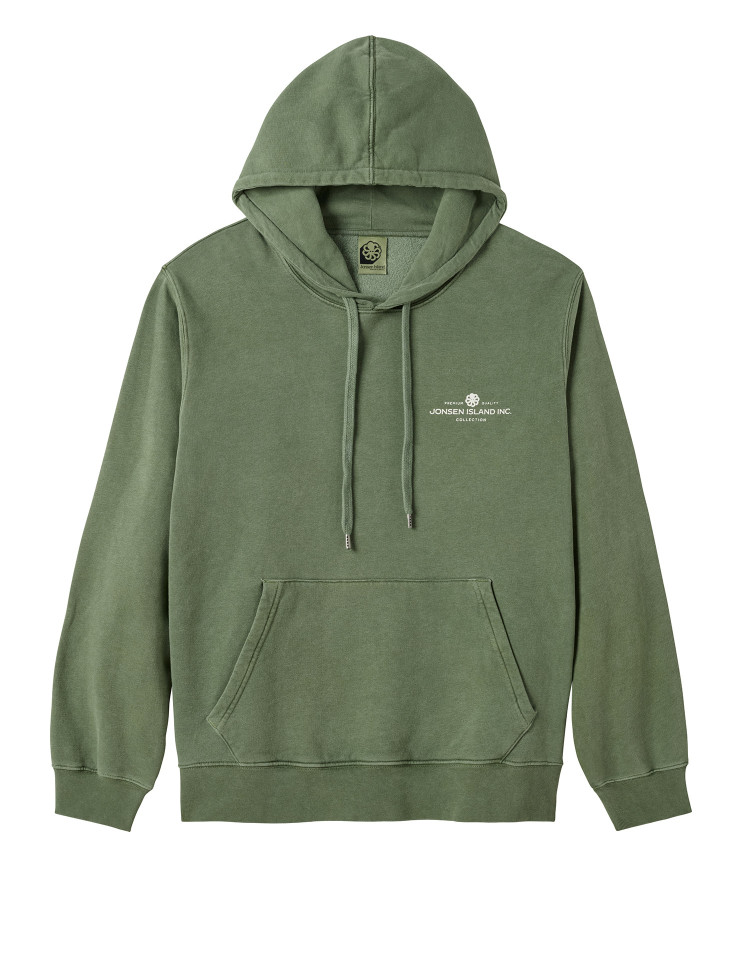 SWEAT-SHIRT HOODIE CLASSIC MARLO GREEN F/O