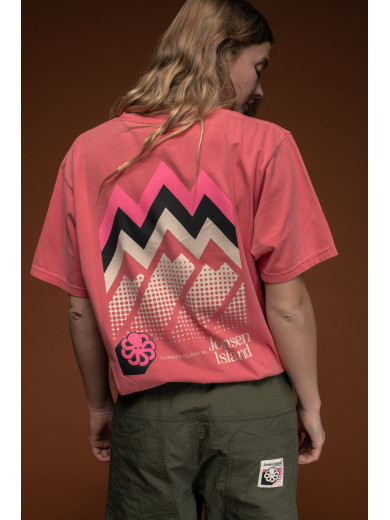 T-SHIRT CLASSIC ZIG ZAG RED F/O
