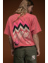 T-SHIRT CLASSIC ZIG ZAG RED F/O