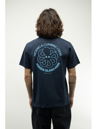 T-SHIRT CLASSIC HIKING CREW NAVY