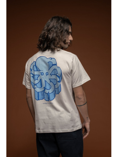 T-SHIRT CLASSIC BIG STONE AGE COCONUT