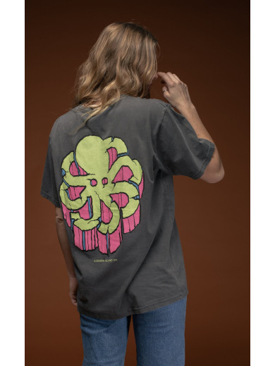 T-SHIRT CLASSIC BIG STONE AGE BLACK F/O