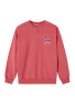 SWEAT-SHIRT CONFORT ZIG ZAG RED F/O