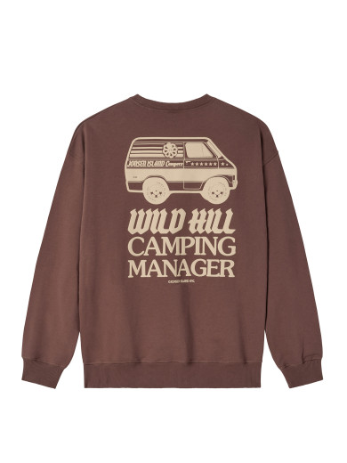 SWEAT-SHIRT CONFORT WILD HILL VAN BROWN
