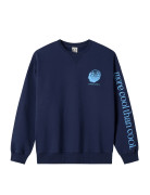 SWEAT-SHIRT CONFORT MORE COOL SLEEVES NAVY