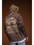 SWEAT-SHIRT CONFORT WILD HILL VAN BROWN