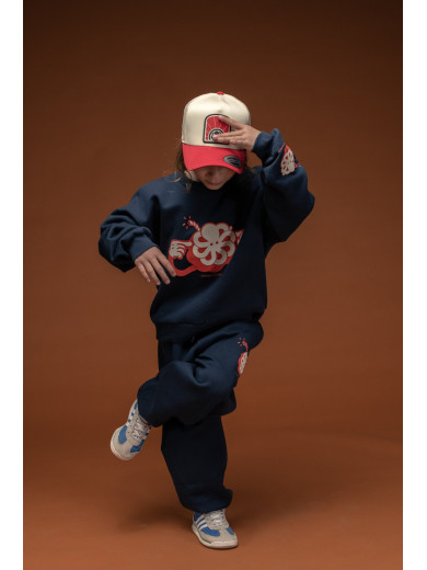 SWEAT-SHIRT KID BIG BOOM NAVY