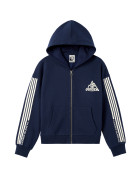 SWEAT-SHIRT KID HOODIE ZIP BIG ROCK BLEU
