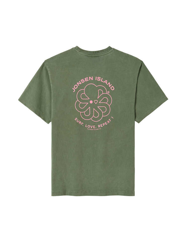 T-SHIRT WOMEN SLR GREEN F/O