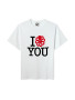 T-SHIRT WOMEN LOVE U WHITE