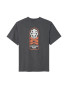 T-SHIRT WOMEN FLOWER LOVE BLACK F/O