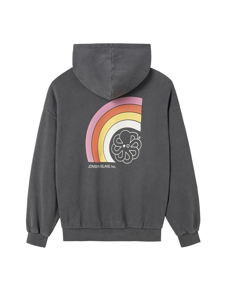 HOODIE WOMEN OCEANSIDE BLACK F/O