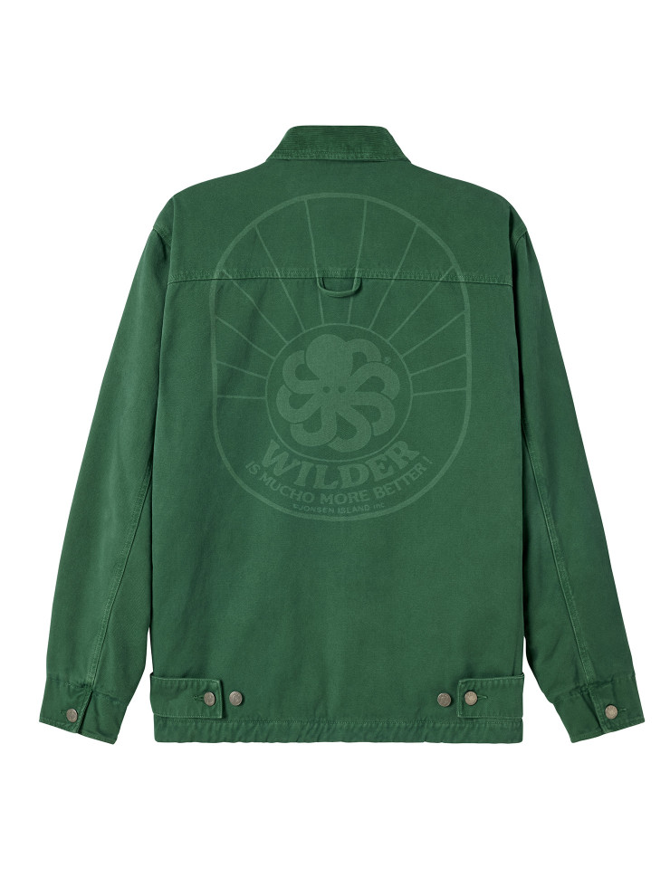 WORK JACKET  MONTEREY GREEN