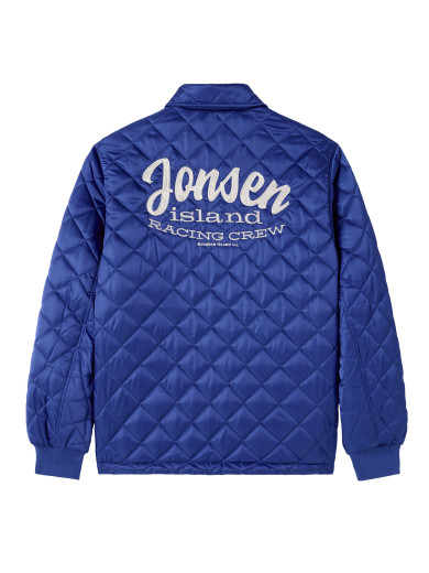 QUILTED JACKET  BIG SUR BLUE