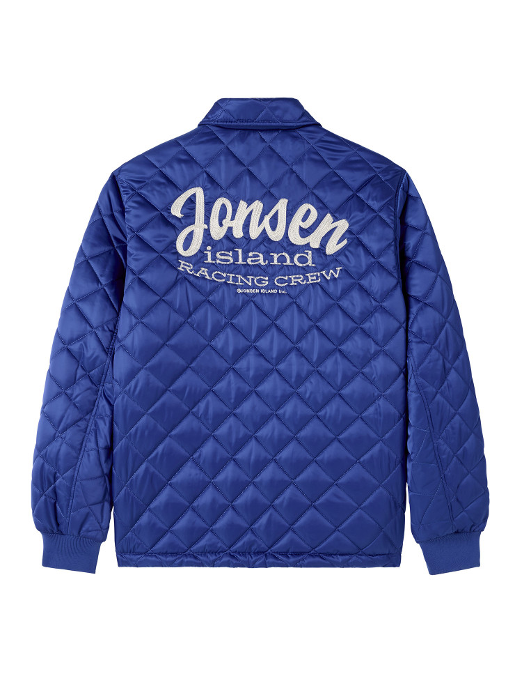 QUILTED JACKET  BIG SUR BLUE