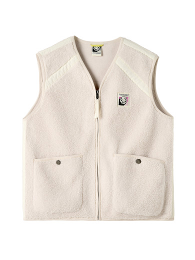 SHERPA GILET  BIANCA CREAM