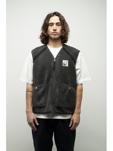 SHERPA GILET  BIANCA CARBON