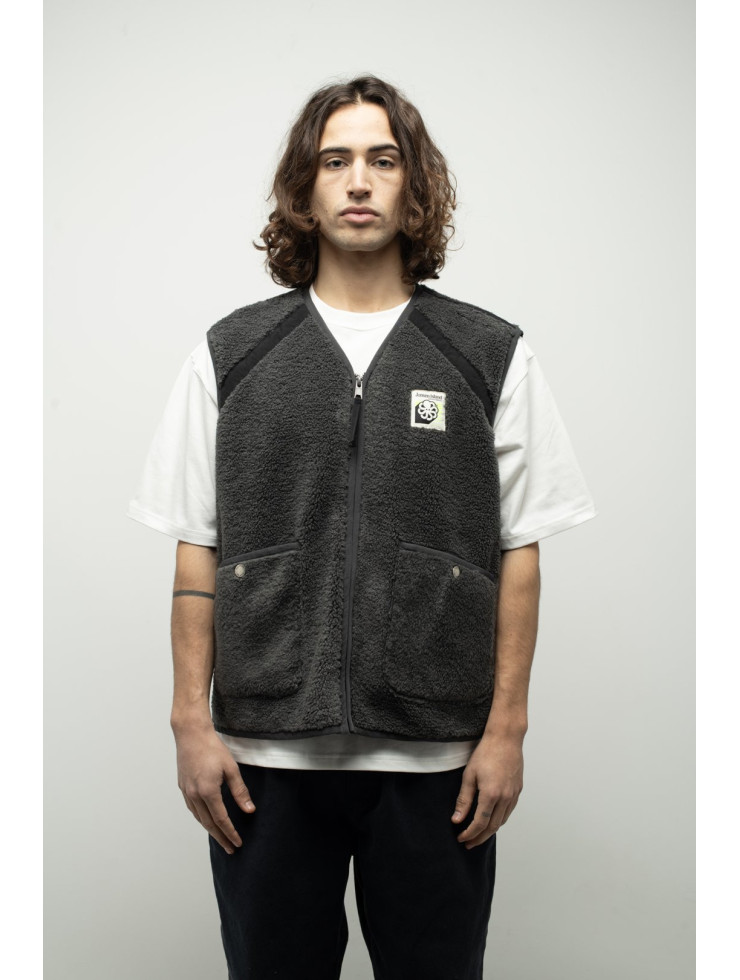 SHERPA GILET  BIANCA CARBON