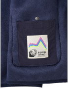 SHERPA GILET  BIANCA NAVY