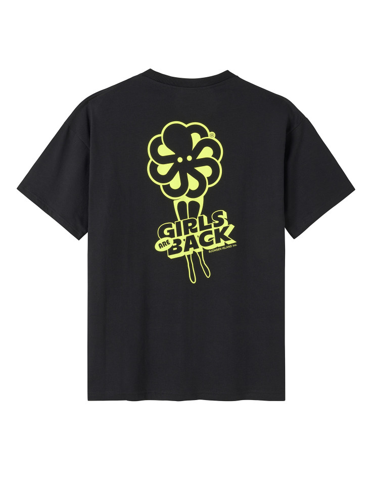 T-SHIRT CONFORT GIRLS ARE BACK BLACK