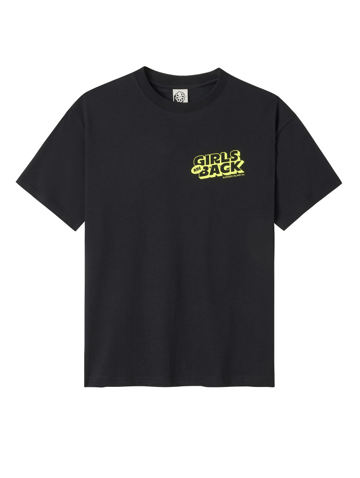 T-SHIRT CONFORT GIRLS ARE BACK BLACK