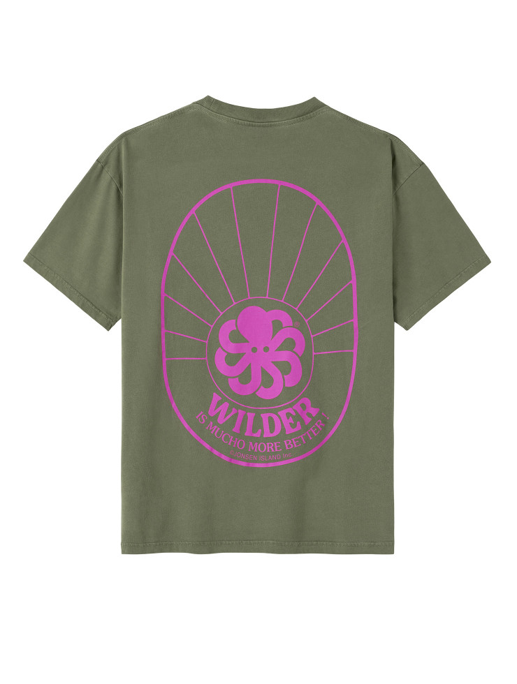 T-SHIRT CONFORT MUCHO BETTER GREEN F/O