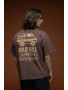 T-SHIRT CONFORT WILD HILL VAN BROWN