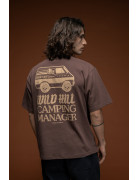 T-SHIRT CONFORT WILD HILL VAN BROWN
