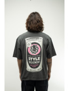 T-SHIRT CONFORT CAN STYLE BLACK F/O