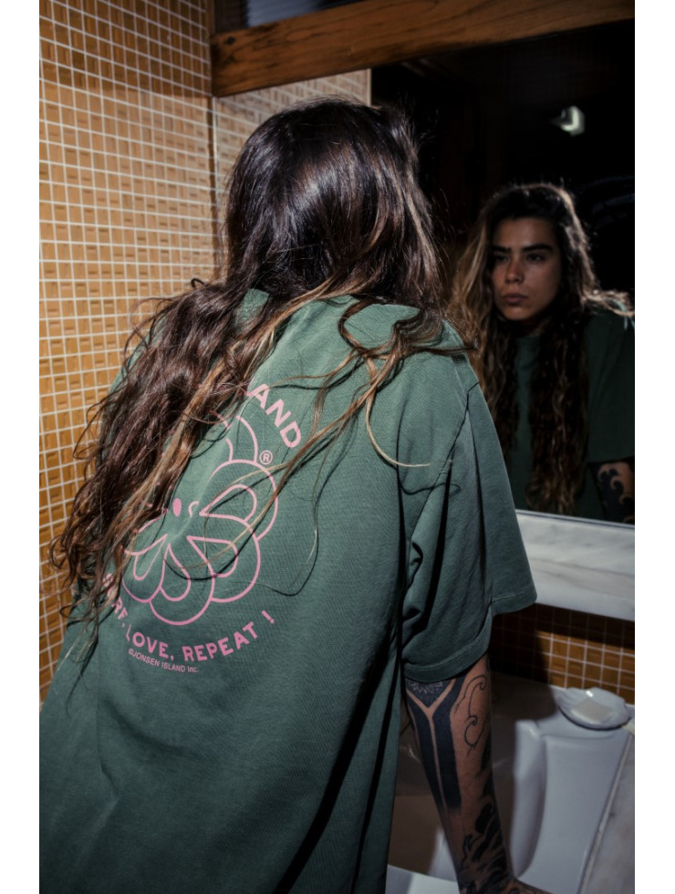 T-SHIRT WOMEN SLR GREEN F/O