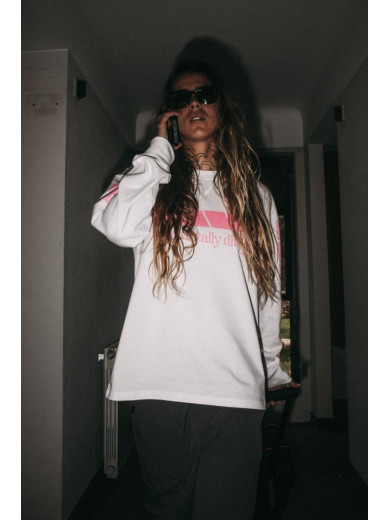 T-SHIRT LONG SLEEVES  TOTALLY MIX WHITE