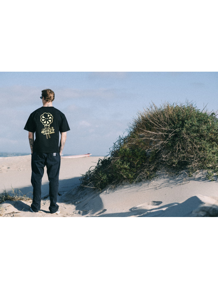 T-SHIRT CONFORT GIRLS ARE BACK BLACK