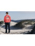 SWEAT-SHIRT CONFORT ZIG ZAG RED F/O