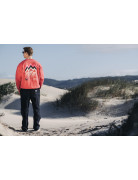 SWEAT-SHIRT CONFORT ZIG ZAG RED F/O