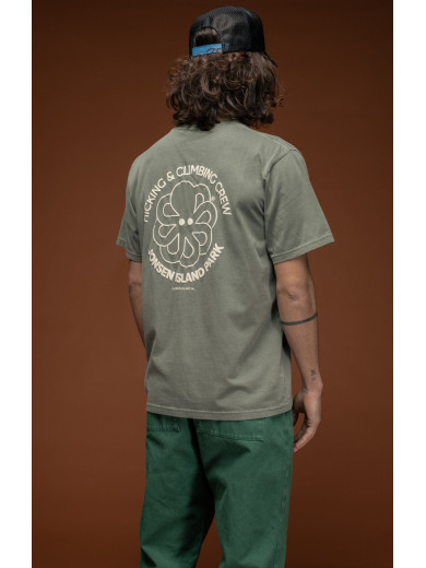 T-SHIRT CLASSIC HIKING CREW GREEN F/O