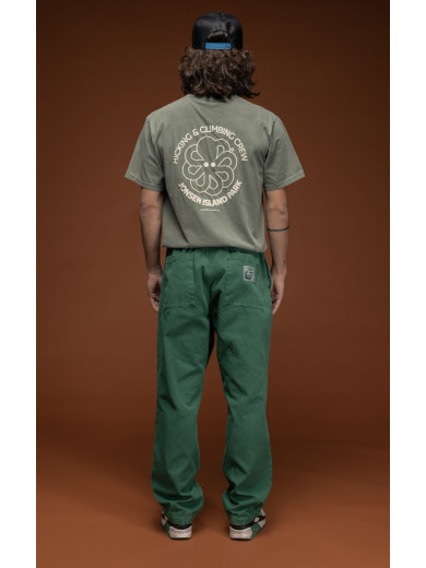 T-SHIRT CLASSIC HIKING CREW GREEN F/O