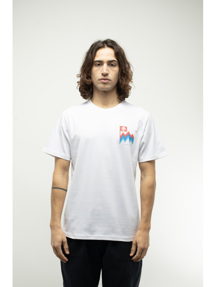 T-SHIRT CLASSIC ZIG ZAG WHITE