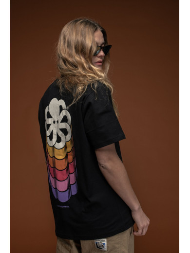 T-SHIRT CLASSIC MAXI COLORS BLACK