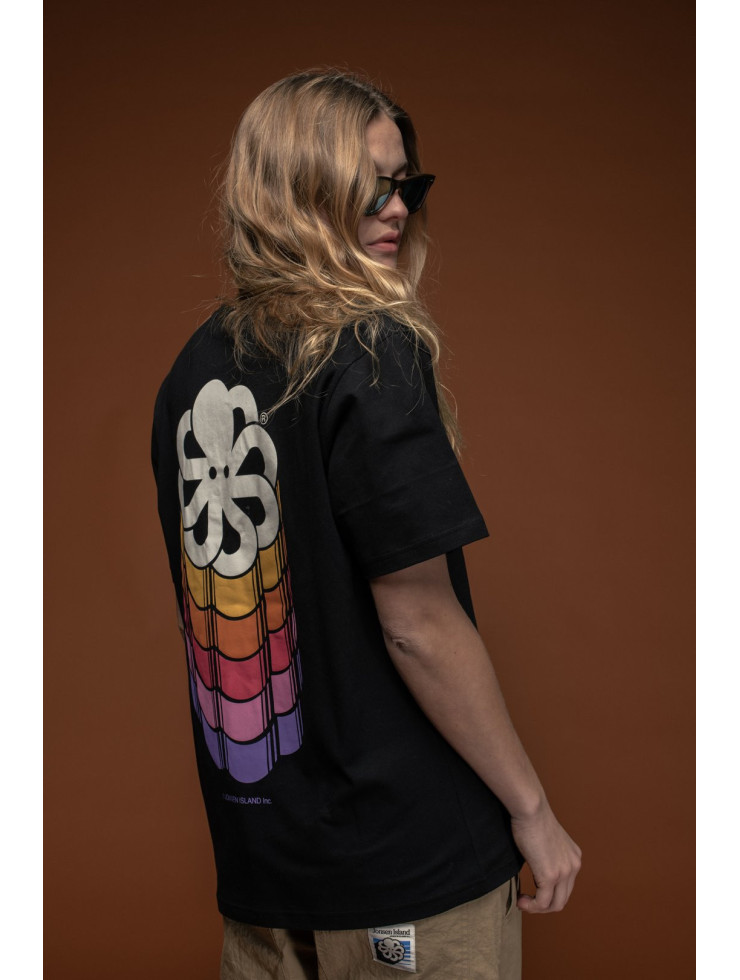 T-SHIRT CLASSIC MAXI COLORS BLACK