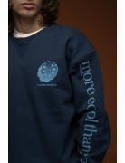 SWEAT-SHIRT CONFORT MORE COOL SLEEVES NAVY