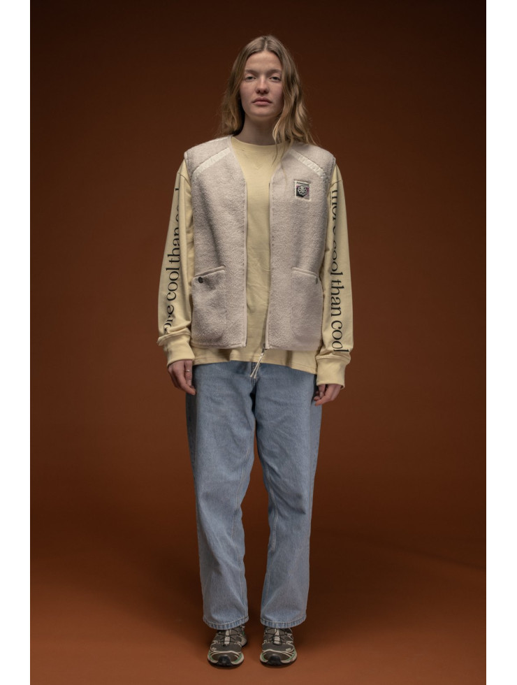 T-SHIRT LONG SLEEVES  MORE COOL YELLOW