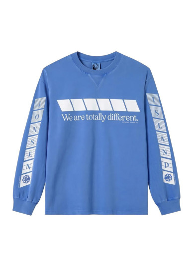 T-SHIRT LONG SLEEVES  TOTALLY MIX BLUE F/O