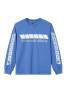 T-SHIRT LONG SLEEVES  TOTALLY MIX BLUE F/O