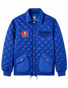 QUILTED JACKET  BIG SUR BLUE BRODBLUE