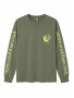 T-SHIRT LONG SLEEVES  MORE COOL GREEN F/O
